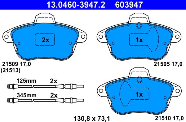 ATE 13.0460-3947.2 - Jarrupala, levyjarru inparts.fi