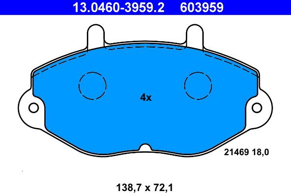 ATE 13.0460-3959.2 - Jarrupala, levyjarru inparts.fi