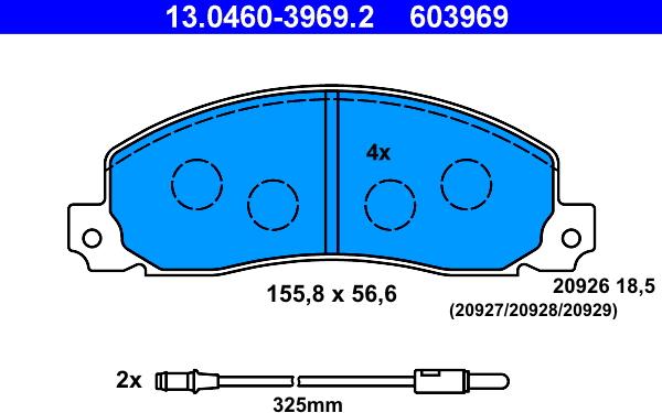 ATE 13.0460-3969.2 - Jarrupala, levyjarru inparts.fi