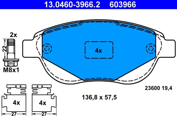 ATE 13.0460-3966.2 - Jarrupala, levyjarru inparts.fi