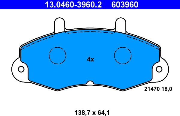 ATE 13.0460-3960.2 - Jarrupala, levyjarru inparts.fi