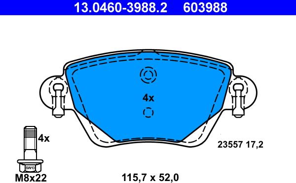 ATE 13.0460-3988.2 - Jarrupala, levyjarru inparts.fi