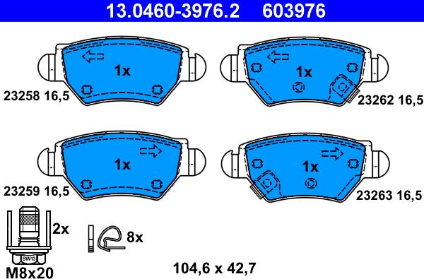 ATE 13.0460-3976.2 - Jarrupala, levyjarru inparts.fi