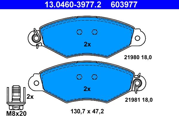 ATE 13.0460-3977.2 - Jarrupala, levyjarru inparts.fi