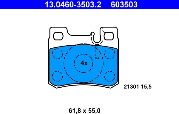 ATE 13.0460-3503.2 - Jarrupala, levyjarru inparts.fi