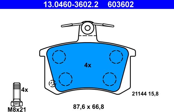 ATE 13.0460-3602.2 - Jarrupala, levyjarru inparts.fi