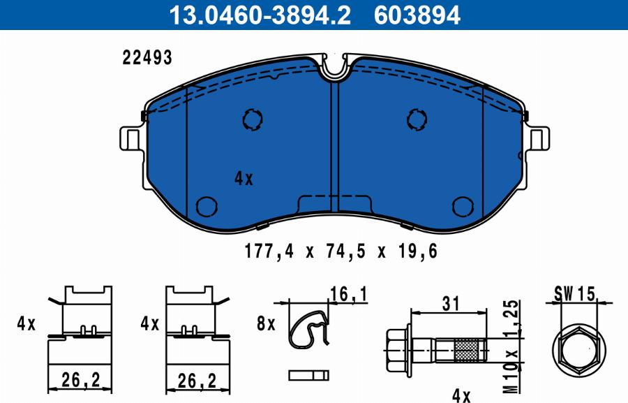 ATE 13.0460-3894.2 - Jarrupala, levyjarru inparts.fi