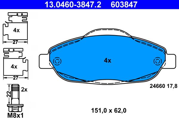 ATE 13.0460-3847.2 - Jarrupala, levyjarru inparts.fi