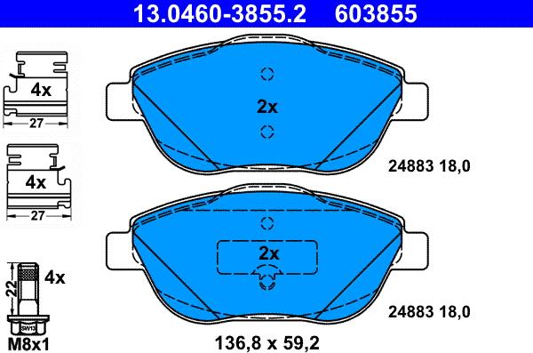 ATE 13.0460-3855.2 - Jarrupala, levyjarru inparts.fi