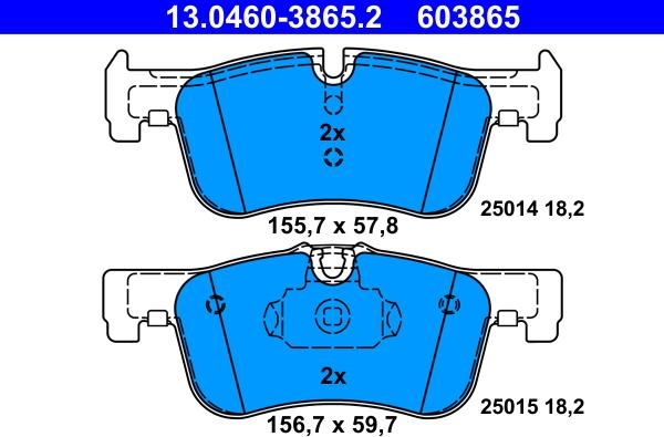 ATE 13.0460-3865.2 - Jarrupala, levyjarru inparts.fi