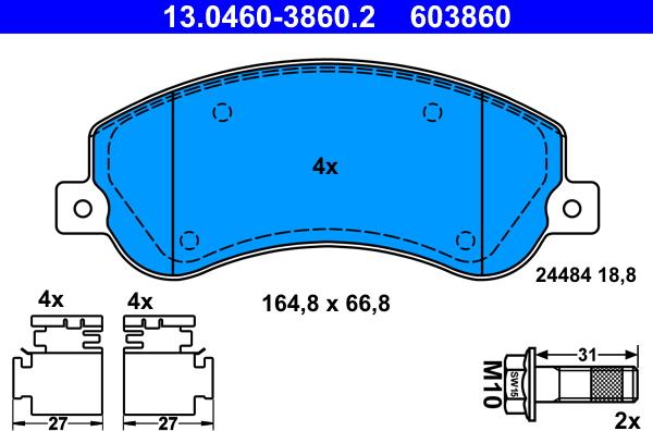 ATE 13.0460-3860.2 - Jarrupala, levyjarru inparts.fi