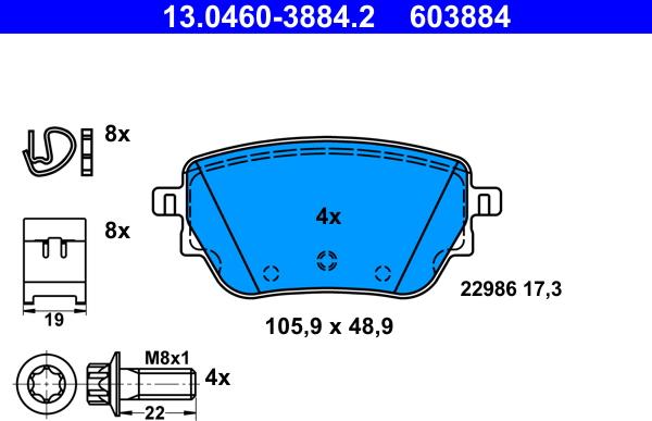 ATE 13.0460-3884.2 - Jarrupala, levyjarru inparts.fi