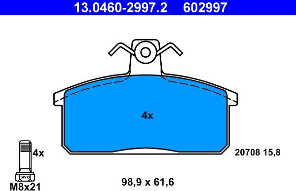 ATE 13.0460-2997.2 - Jarrupala, levyjarru inparts.fi