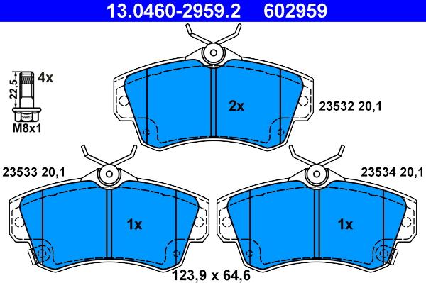 ATE 13.0460-2959.2 - Jarrupala, levyjarru inparts.fi