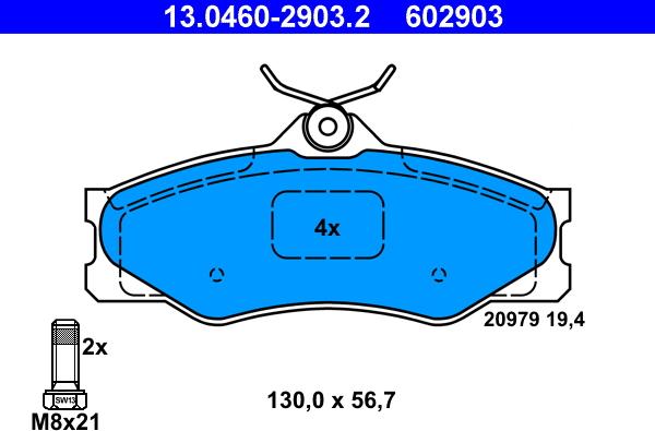 ATE 13.0460-2903.2 - Jarrupala, levyjarru inparts.fi