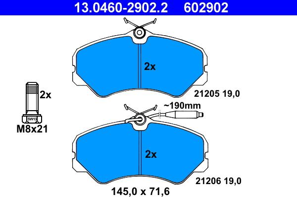 ATE 13.0460-2902.2 - Jarrupala, levyjarru inparts.fi