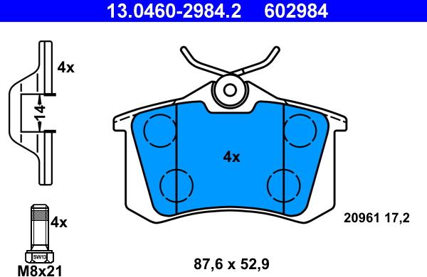 ATE 13.0460-2984.2 - Jarrupala, levyjarru inparts.fi