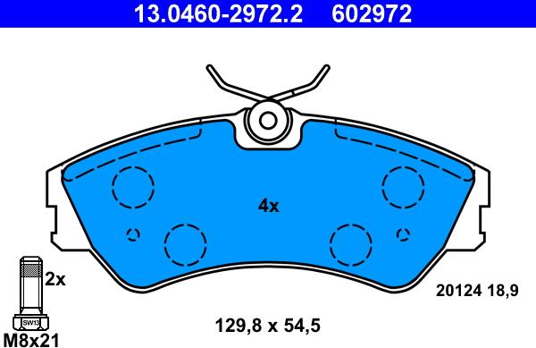 ATE 13.0460-2972.2 - Jarrupala, levyjarru inparts.fi