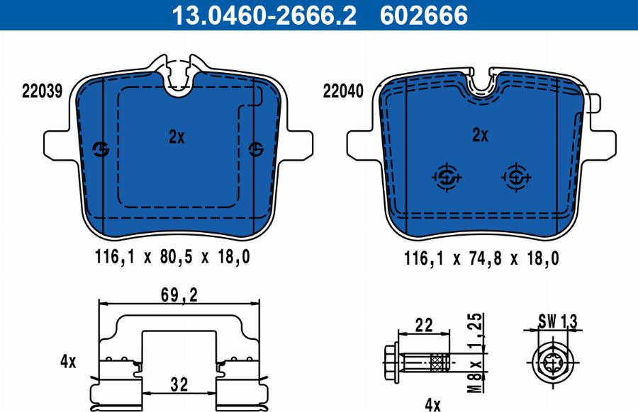 ATE 13.0460-2666.2 - Jarrupala, levyjarru inparts.fi