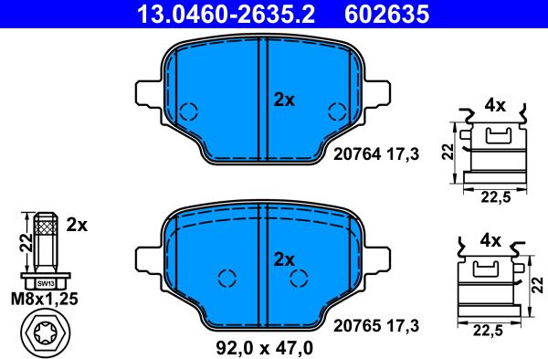 ATE 13.0460-2635.2 - Jarrupala, levyjarru inparts.fi