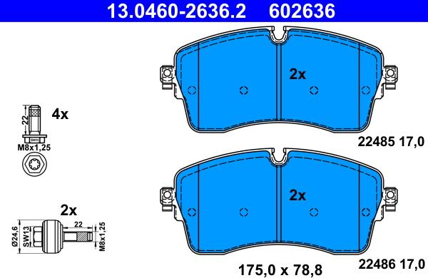 ATE 13.0460-2636.2 - Jarrupala, levyjarru inparts.fi