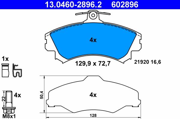 ATE 13.0460-2896.2 - Jarrupala, levyjarru inparts.fi