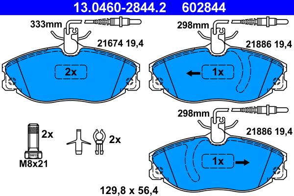 ATE 13.0460-2844.2 - Jarrupala, levyjarru inparts.fi