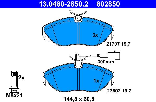 ATE 13.0460-2850.2 - Jarrupala, levyjarru inparts.fi