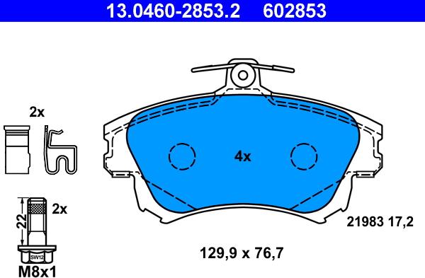 ATE 13.0460-2853.2 - Jarrupala, levyjarru inparts.fi