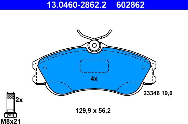 ATE 13.0460-2862.2 - Jarrupala, levyjarru inparts.fi