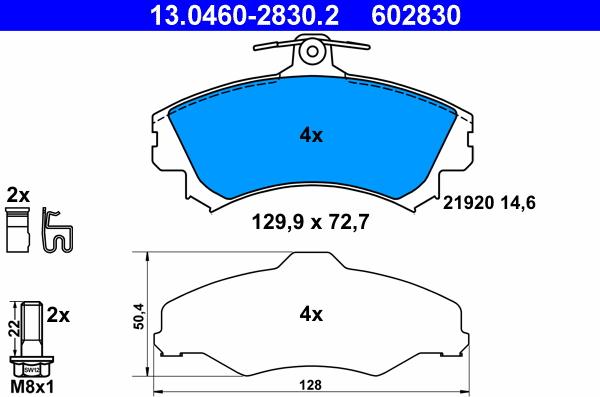 ATE 13.0460-2830.2 - Jarrupala, levyjarru inparts.fi