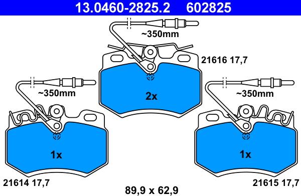 ATE 13.0460-2825.2 - Jarrupala, levyjarru inparts.fi