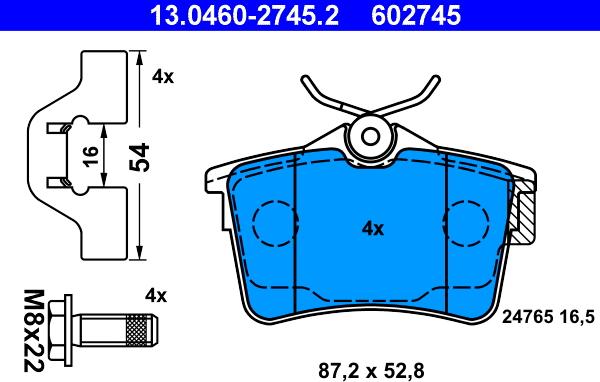 ATE 13.0460-2745.2 - Jarrupala, levyjarru inparts.fi