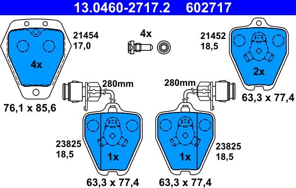 ATE 13.0460-2717.2 - Jarrupala, levyjarru inparts.fi