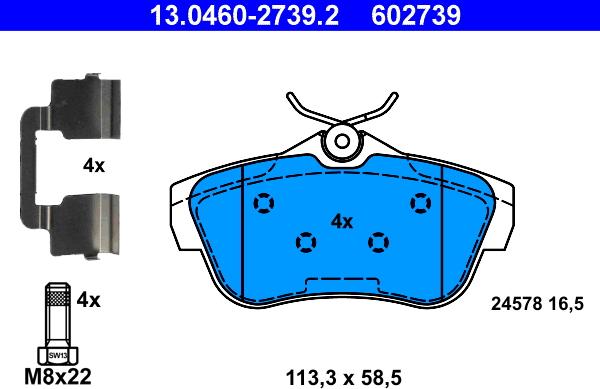 ATE 13.0460-2739.2 - Jarrupala, levyjarru inparts.fi