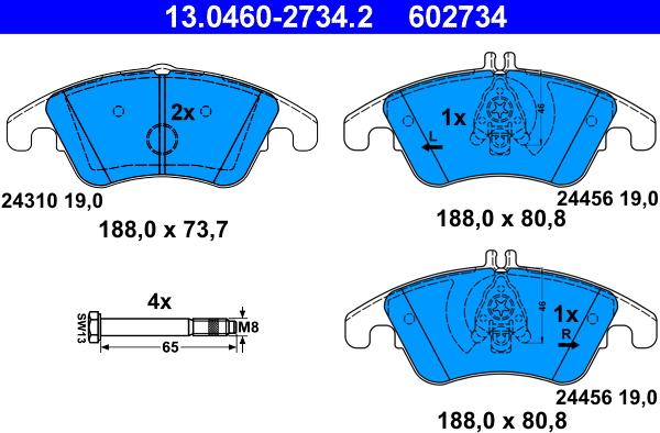 ATE 13.0460-2734.2 - Jarrupala, levyjarru inparts.fi