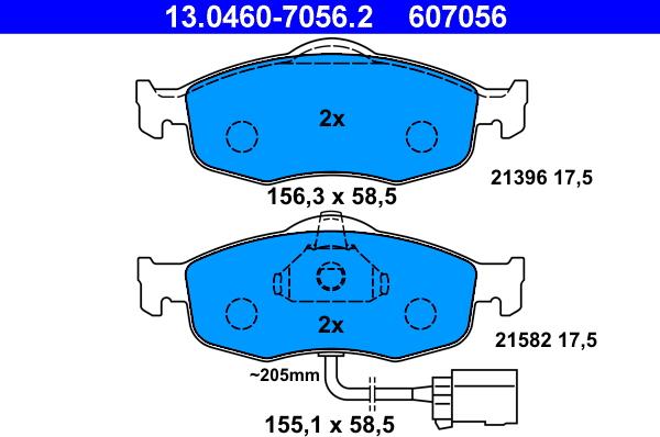 ATE 13.0460-7056.2 - Jarrupala, levyjarru inparts.fi