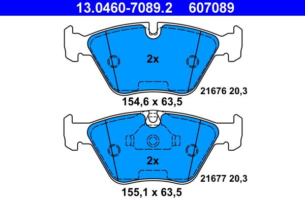 ATE 13.0460-7089.2 - Jarrupala, levyjarru inparts.fi