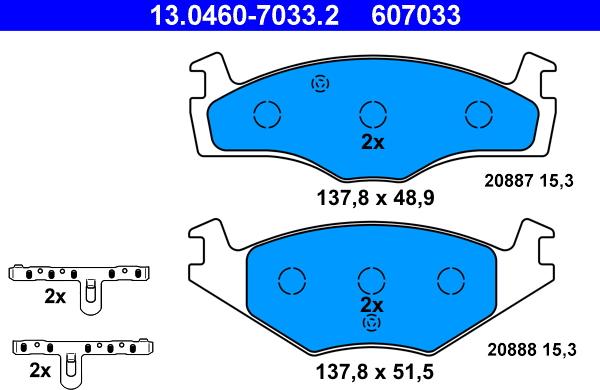 ATE 13.0460-7033.2 - Jarrupala, levyjarru inparts.fi