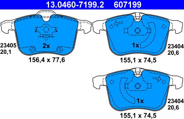 ATE 13.0460-7199.2 - Jarrupala, levyjarru inparts.fi