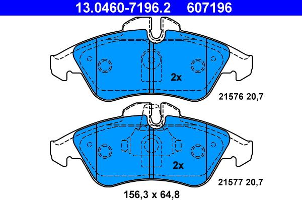 ATE 13.0460-7196.2 - Jarrupala, levyjarru inparts.fi