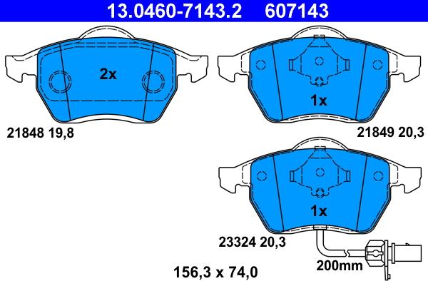 ATE 13.0460-7143.2 - Jarrupala, levyjarru inparts.fi