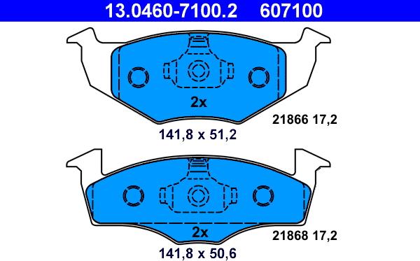 ATE 13.0460-7100.2 - Jarrupala, levyjarru inparts.fi