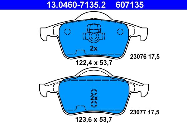 ATE 13.0460-7135.2 - Jarrupala, levyjarru inparts.fi