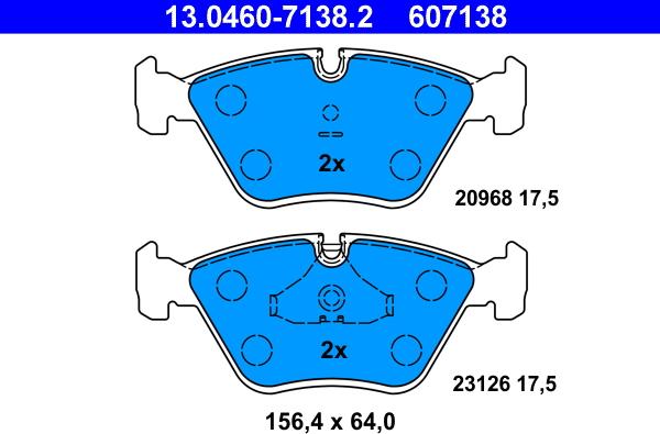 ATE 13.0460-7138.2 - Jarrupala, levyjarru inparts.fi