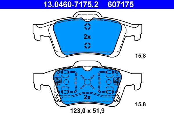 ATE 13.0460-7175.2 - Jarrupala, levyjarru inparts.fi