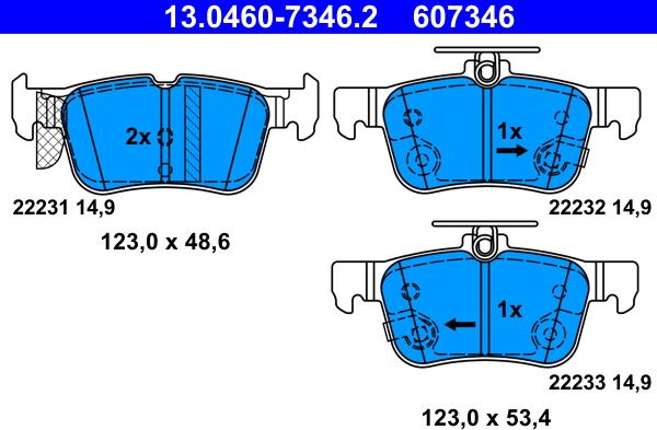 ATE 13.0460-7346.2 - Jarrupala, levyjarru inparts.fi