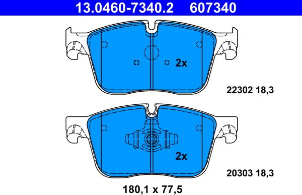 ATE 13.0460-7340.2 - Jarrupala, levyjarru inparts.fi