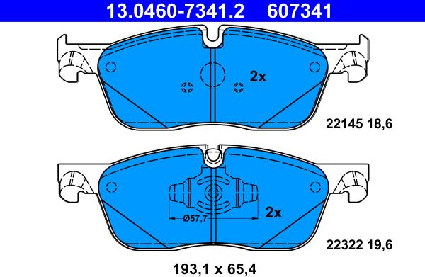 ATE 13.0460-7341.2 - Jarrupala, levyjarru inparts.fi