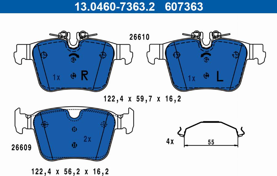 ATE 13.0460-7363.2 - Jarrupala, levyjarru inparts.fi